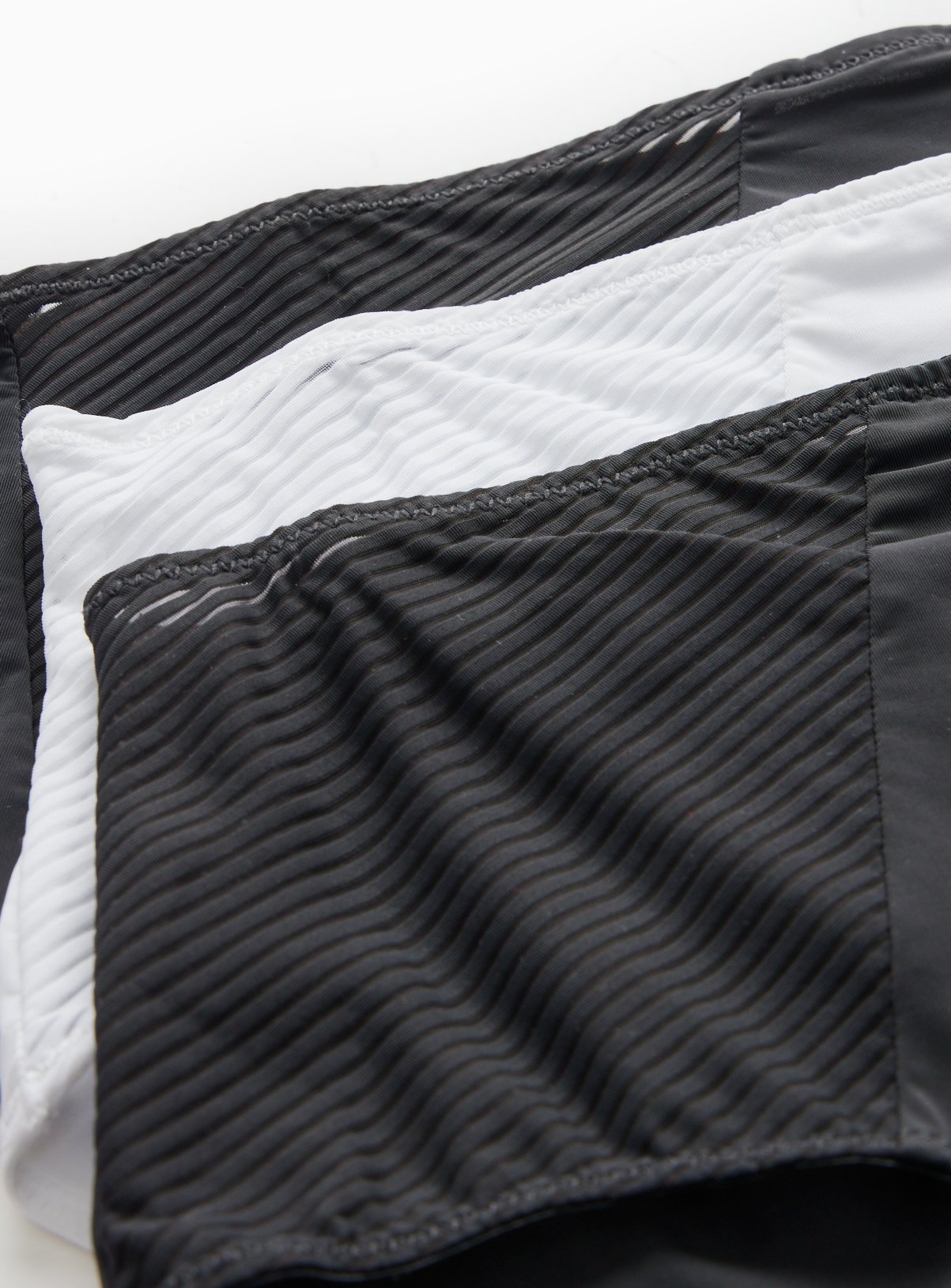 Mesh Stripe Full Knickers 3 Pack 18 - Image 3 thumbnail